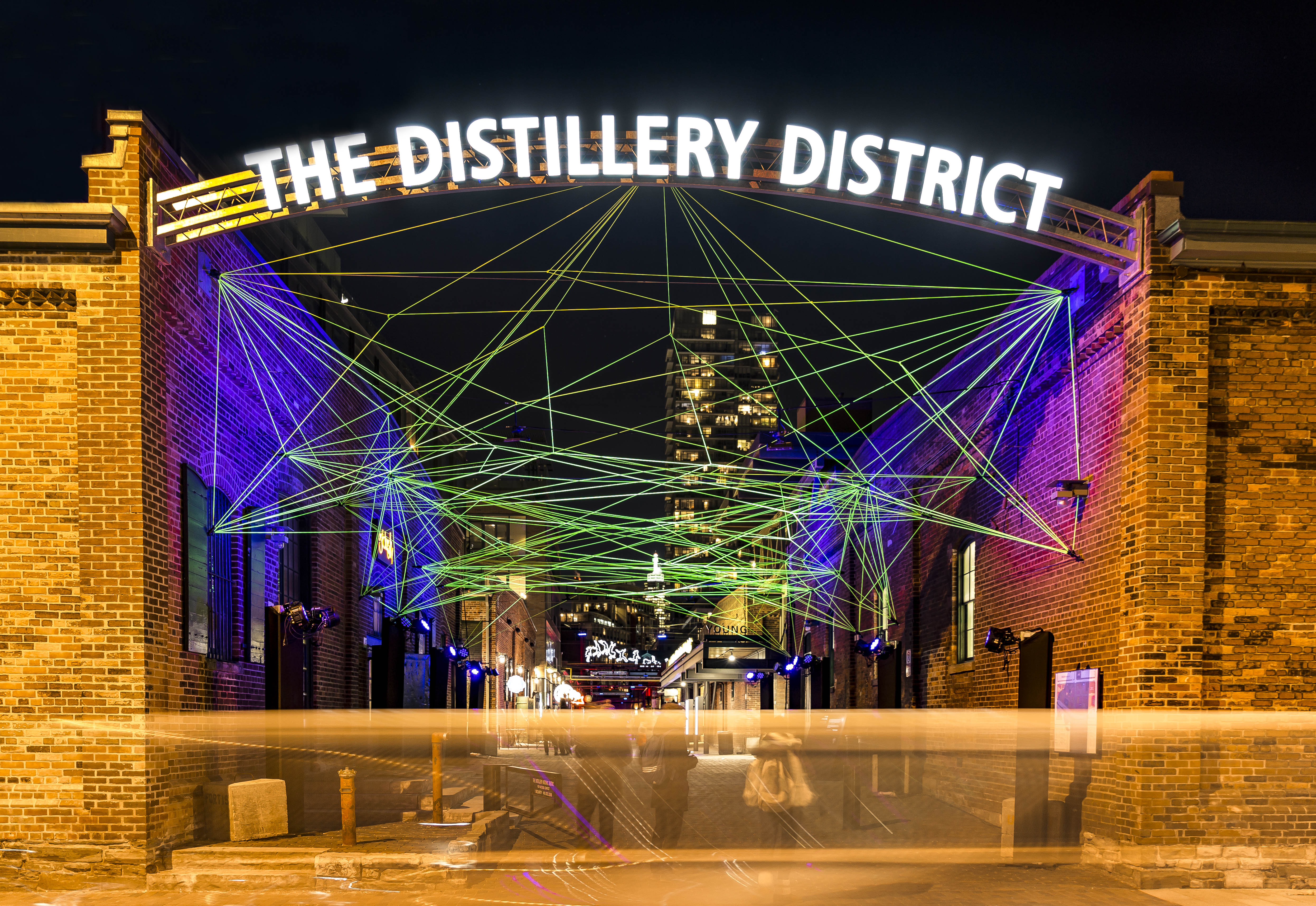 distillery district, toronto light festival, best festivals in toronto