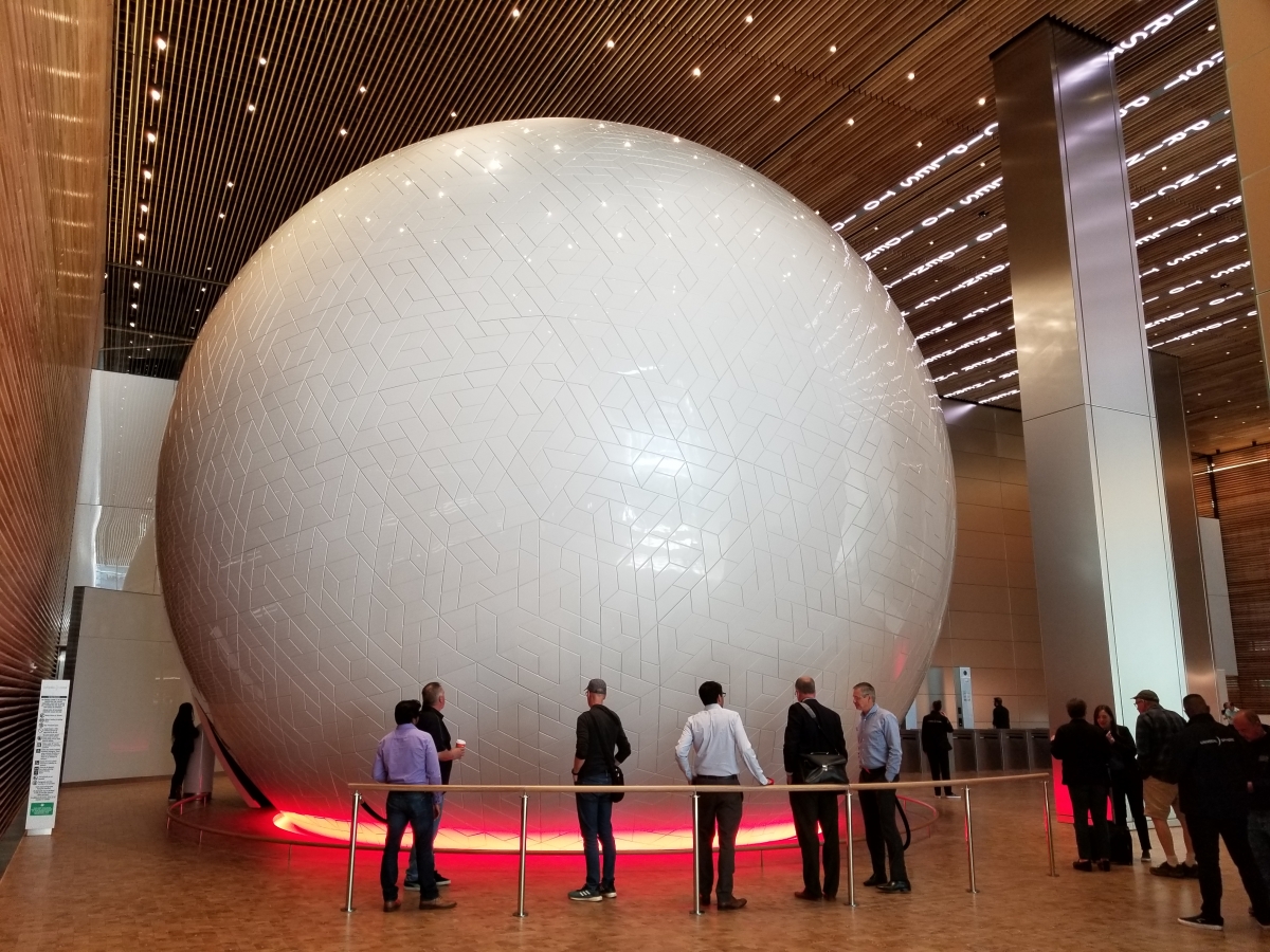 The Universal Sphere at the Comcast Technology Center