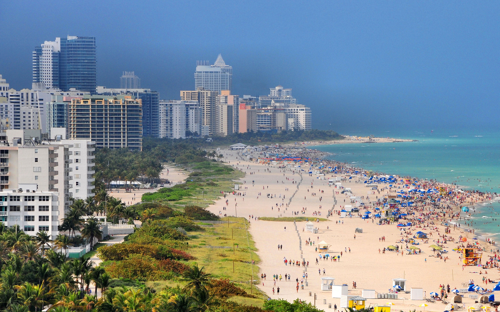 tourist miami south beach