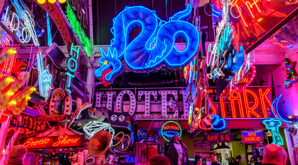 God's Own Junkyard, neon gallery in Walthamstow, one of the top galleries in East London