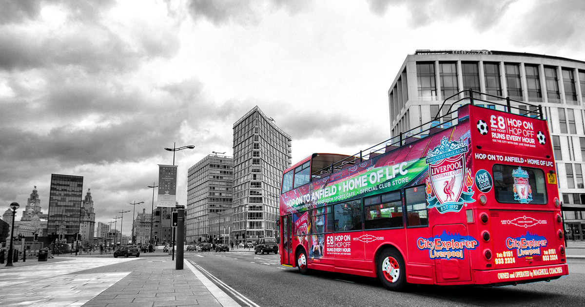 open top tour bus liverpool