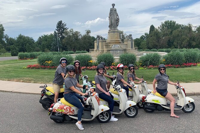 Denver Guided Sightseeing Tour on Motor Scooters