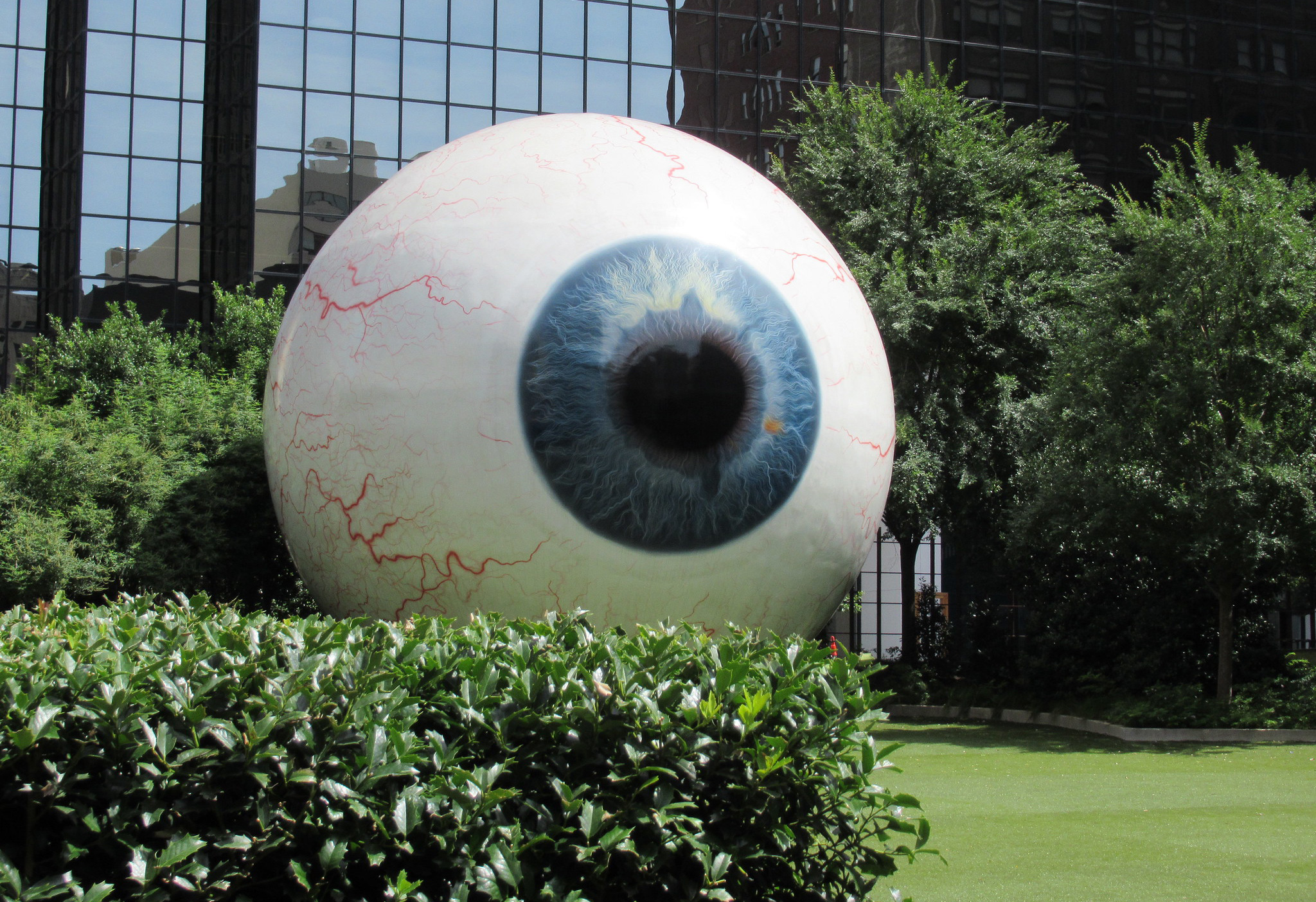 Giant Eyeball Sculpture