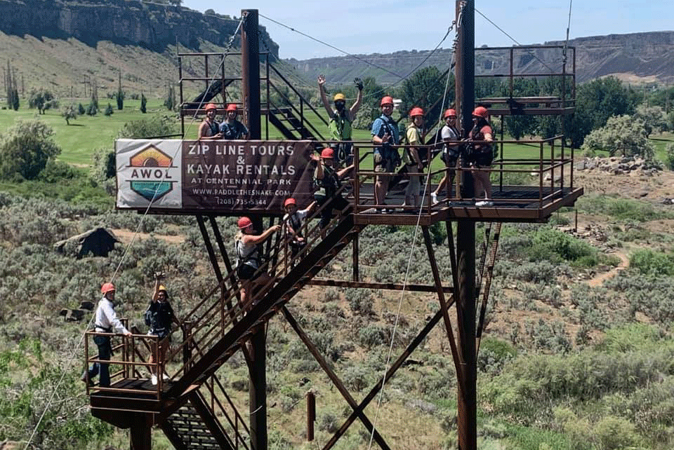 Snake River Canyon at Zip the Line