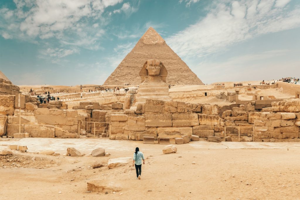 write a tourist information leaflet for the great pyramid