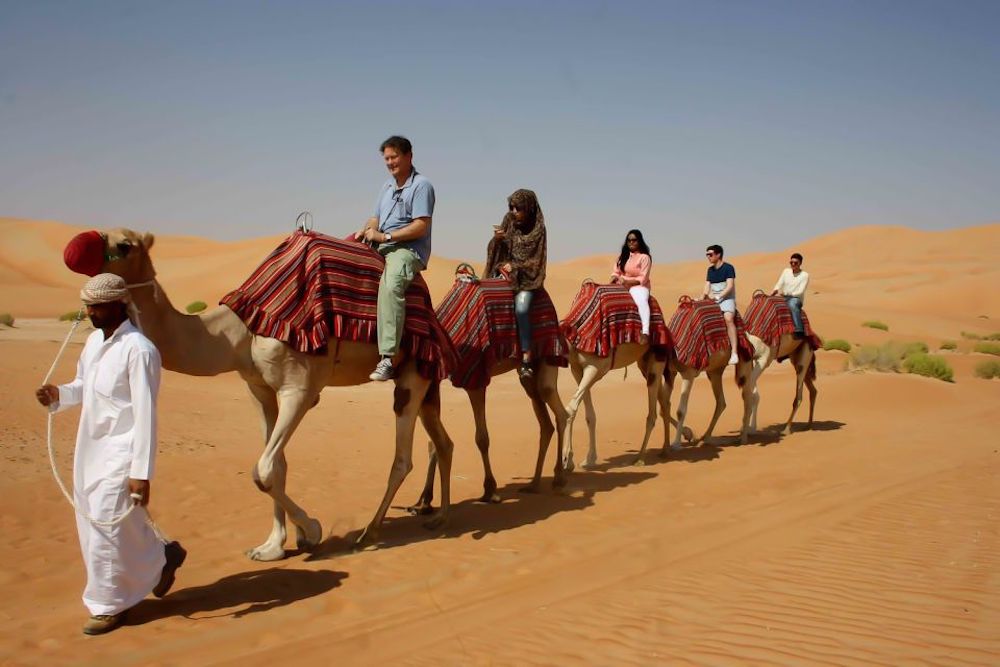 best camel ride experiences in Dubai