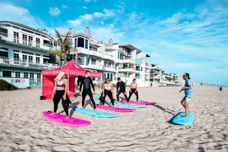 5 Cool Surf Lessons to Book in Santa Monica