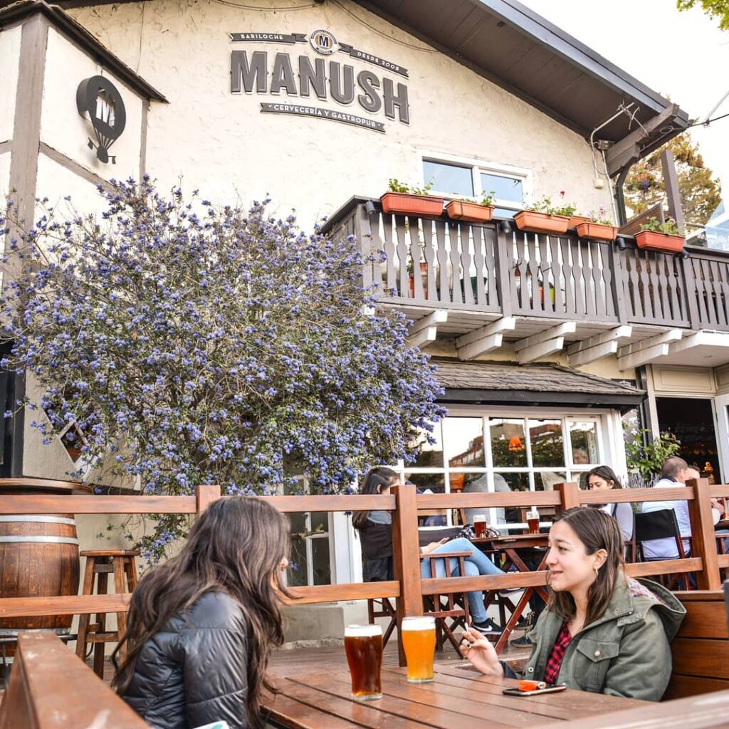 Manush craft beer brewery in Bariloche