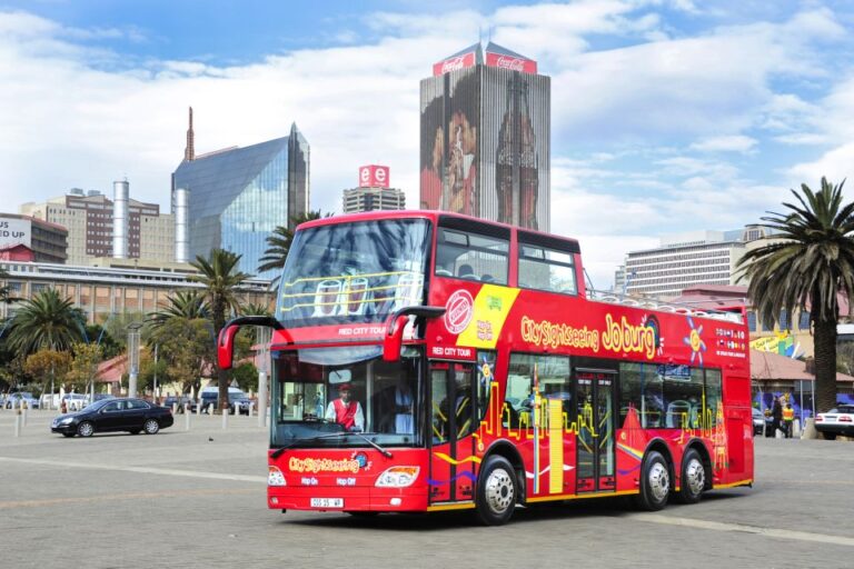 A Comparison of Johannesburg Hop On, Hop Off Tours