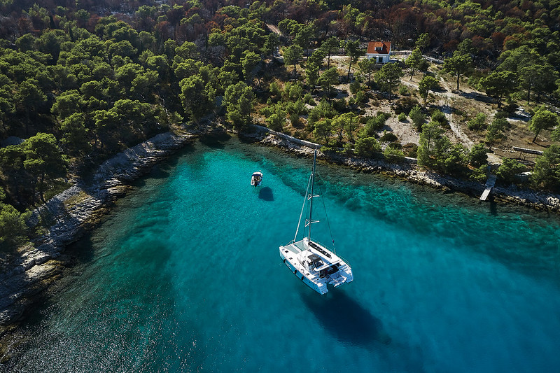 power catamaran charter croatia