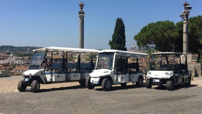 5 of the Best Rome Golf Cart Tours