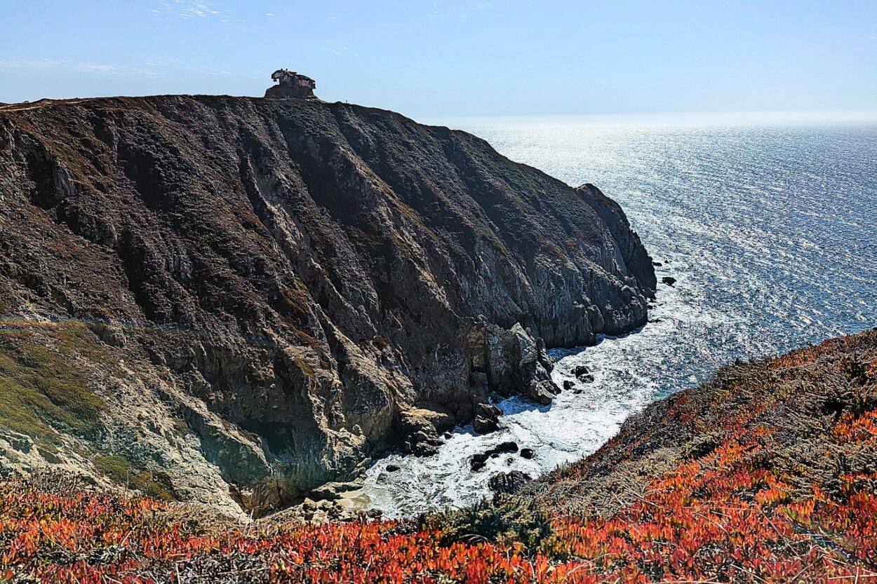 Devil's Bunker Half Moon Bay, San Francisco Peninsula by Michael C. Upton