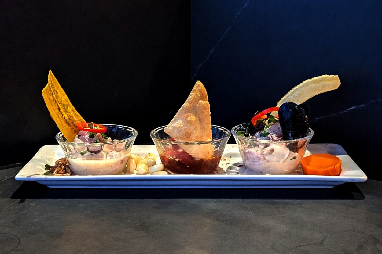 Ceviche at La Costanera Half Moon Bay, San Francisco Peninsula by Michael C. Upton