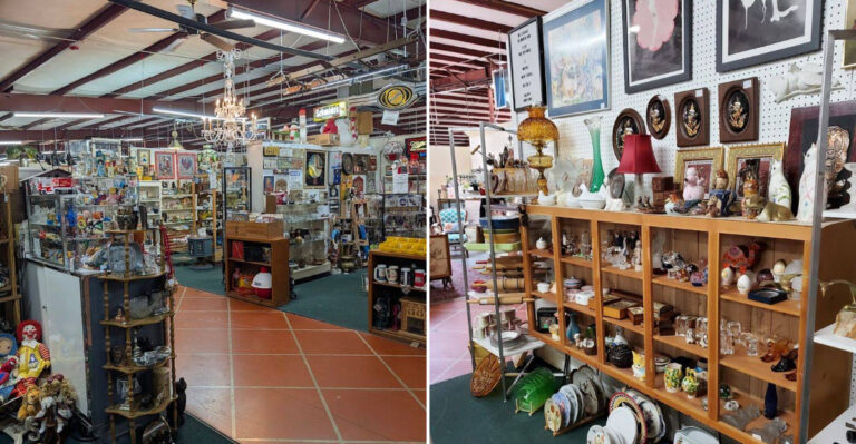 A Massive Antique Store In Texas That Turns Shopping Into An All-Day Adventure