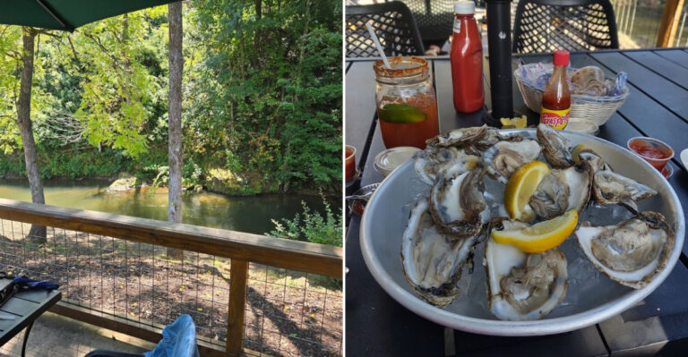 A Secluded Creekside Spot That Will Make You Rethink Dining In North Carolina