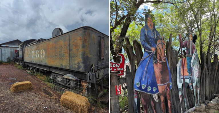 A Whimsical Desert Art Village In New Mexico Filled With Color And Imagination