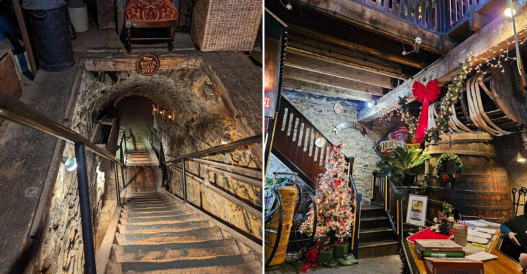 Descend 43 Feet For A One-Of-A-Kind Dining Experience In Pennsylvania