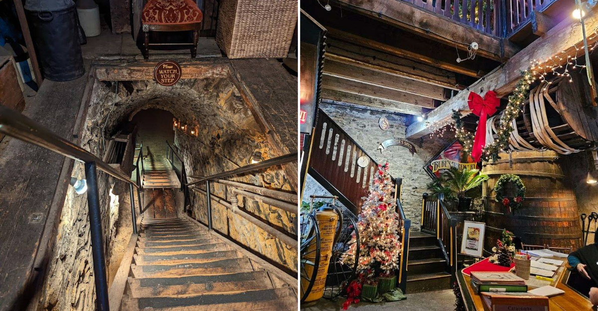 Descend 43 Feet For A One-Of-A-Kind Dining Experience In Pennsylvania