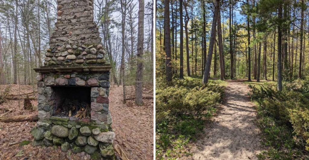 Explore A 19th-Century Ghost Town On This 1-Mile Michigan Trail