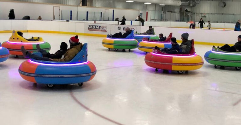 Michigan’s Bumper Cars On Ice Are A Must-Try Thrill For All Ages