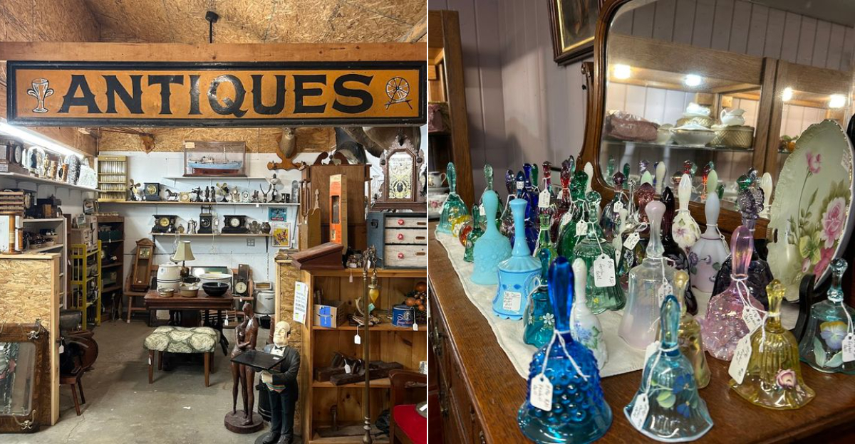One Enormous Antique Mall In Maine Can Easily Fill Your Entire Day