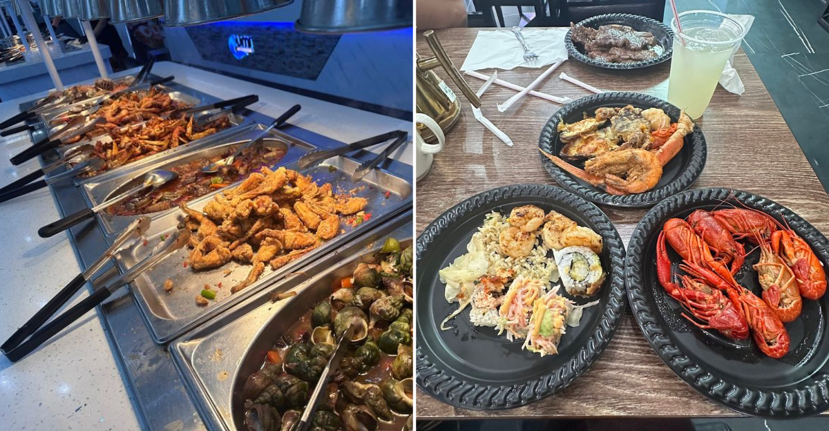 Seafood Lovers Can’t Miss This Massive Texas Buffet With Unlimited Cajun Classics