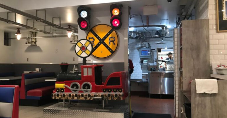 The Fun-Loving Missouri Diner Where Your Food Comes To The Table By Train