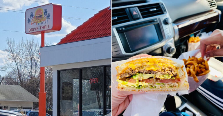 The Lines At This Indiana Drive-Thru Only Add To The Excitement, And The Burgers Are Worth It