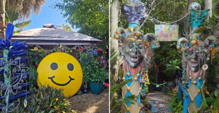 The Little Known 11-Acre Park In Florida Filled With Whimsical Sculptures