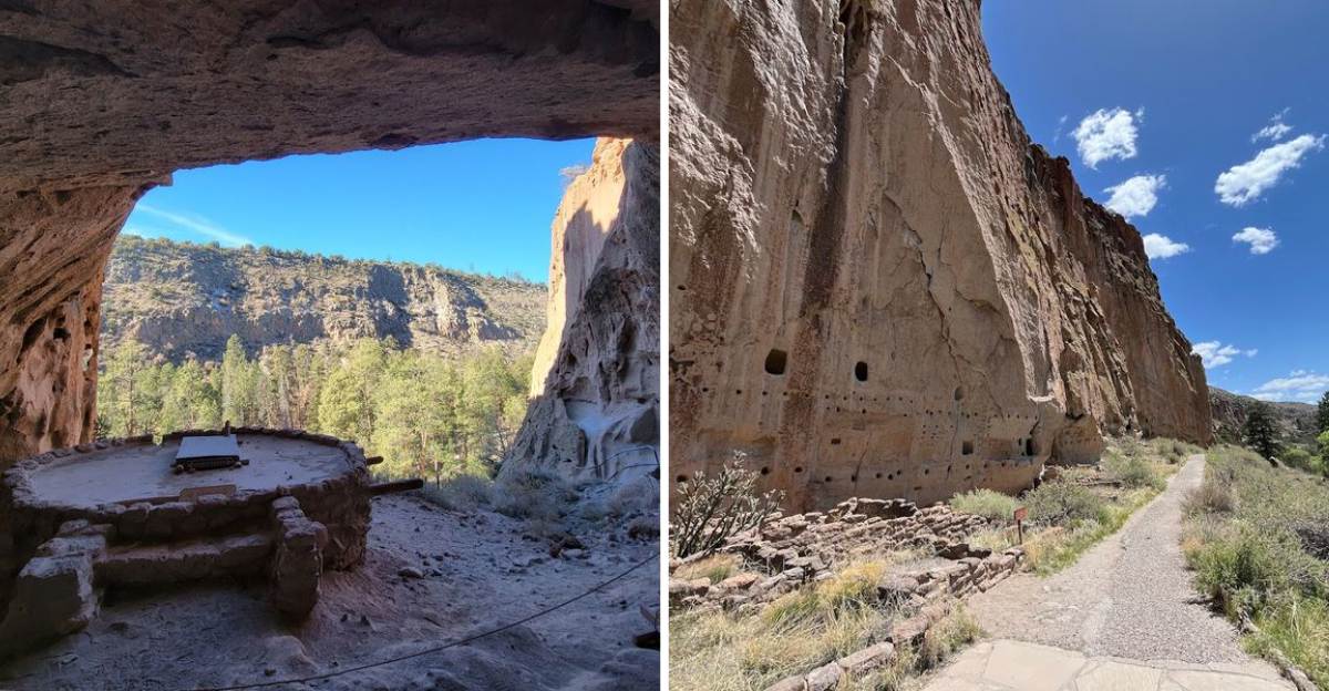 This 1-Mile Trail In New Mexico Brings You To An Ancient Cliff Dwelling Village