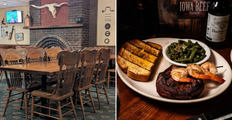 This Iowa Steakhouse Quietly Serves A NY Strip That Might Be The Best In The State