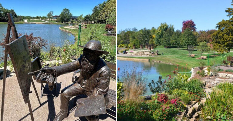 This Kansas Arboretum Is So Gorgeous It Could Be A Monet Masterpiece