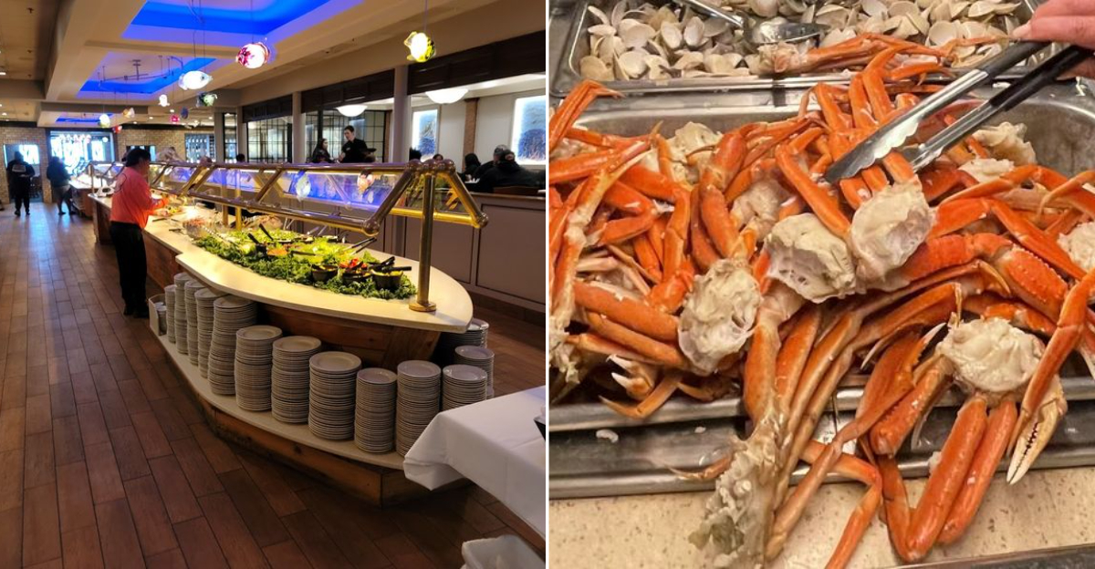 This Legendary Virginia Seafood Buffet Features Dozens Of Items And All The Crab Legs You Can Handle