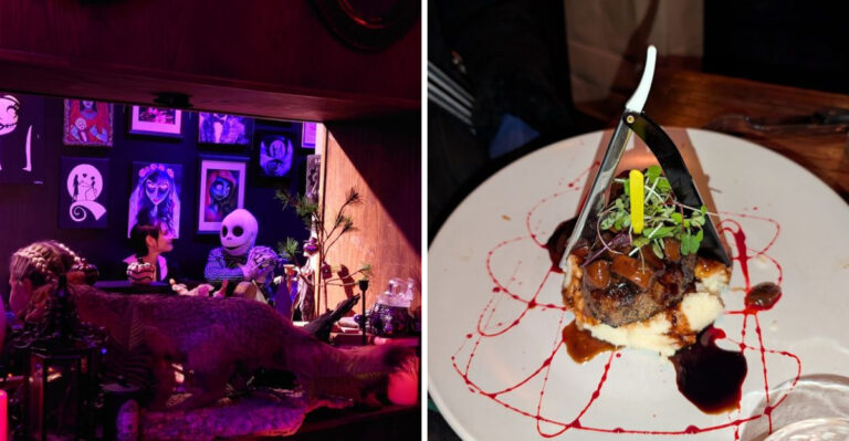 This New York Restaurant Brings Tim Burton Style To Life With A Gothic Twist