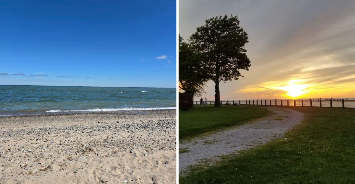 This Ohio Lake Beach Feels Like A Tropical Escape Without The Tourists