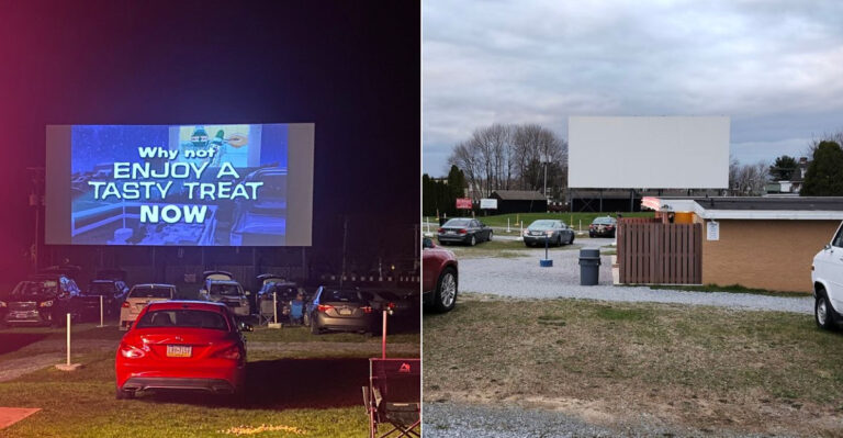 This Pennsylvania Drive-In Theater Still Lights Up The Night With Double Features