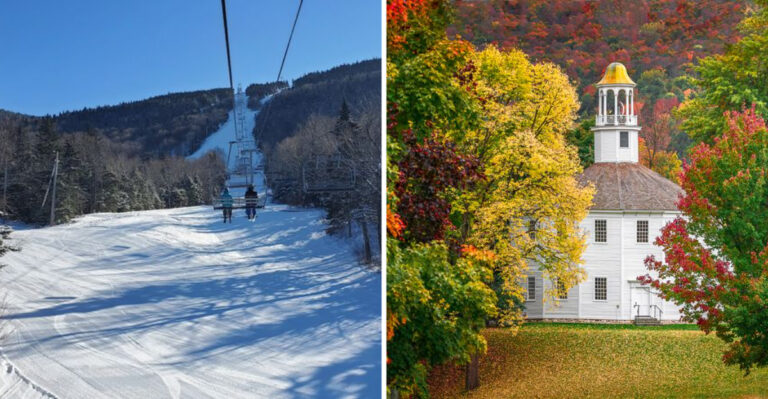 This Secret Vermont Ski Resort Town Is Hard To Forget Once You Find It