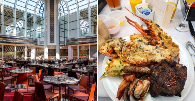 Why Visitors Keep Returning To This Famous California Seafood Buffet