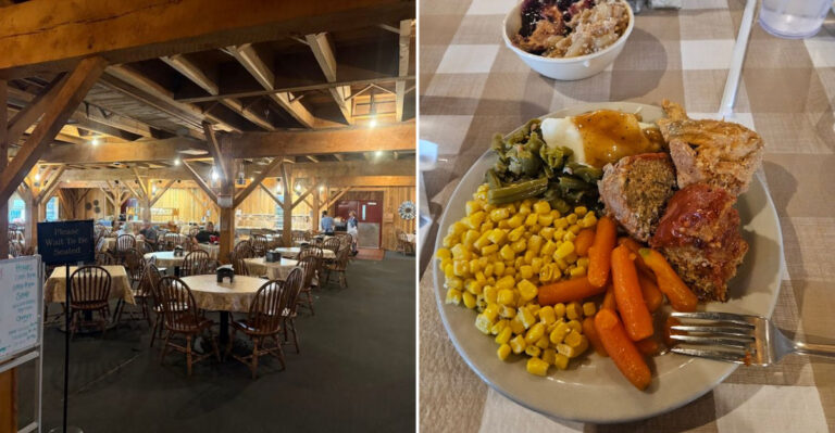 An Indiana Country Store With A Massive Buffet And Bakery Under One Roof