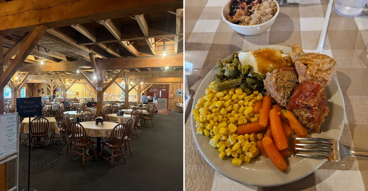 An Indiana Country Store With A Massive Buffet And Bakery Under One Roof