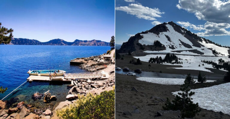 Oregon Is Hiding A Lake So Clear And Blue, It Looks Like A Filter Was Added