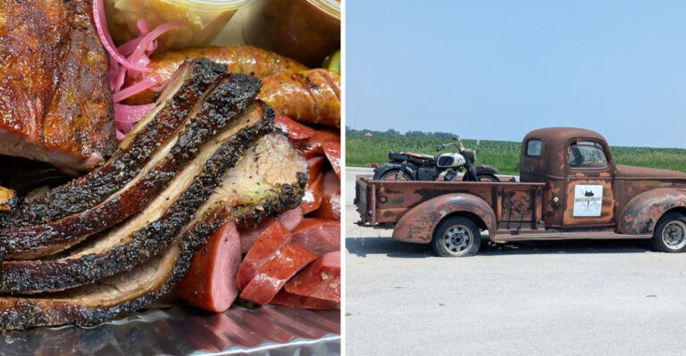 People Skip The Famous Spots For The Beef Brisket At This Unassuming Iowa Smokehouse