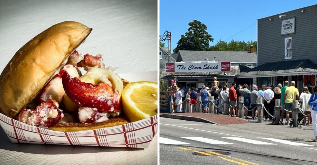 The Best Lobster Rolls In The World Might Be Hiding At This No-Frills Seafood Shack In Maine
