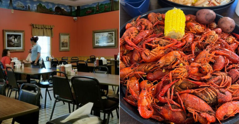 The Crawfish At This Louisiana Seafood Buffet Are So Fresh Locals Say Nothing Comes Close