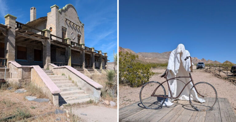 The Eerie Art Trail In Nevada That Looks Like It Belongs In A Stephen King Novel