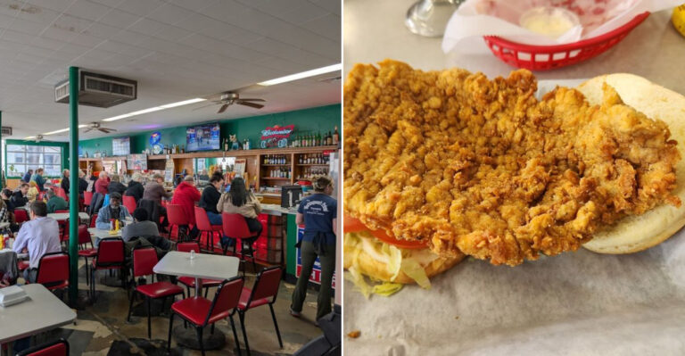The Famous Pork Tenderloin Sandwich At This Indiana Restaurant Is Well Worth The Trip