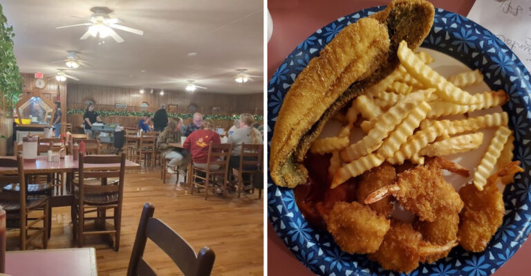 The Freshest Seafood In North Carolina Comes With A Pond View At This Beloved Spot That Time Forgot