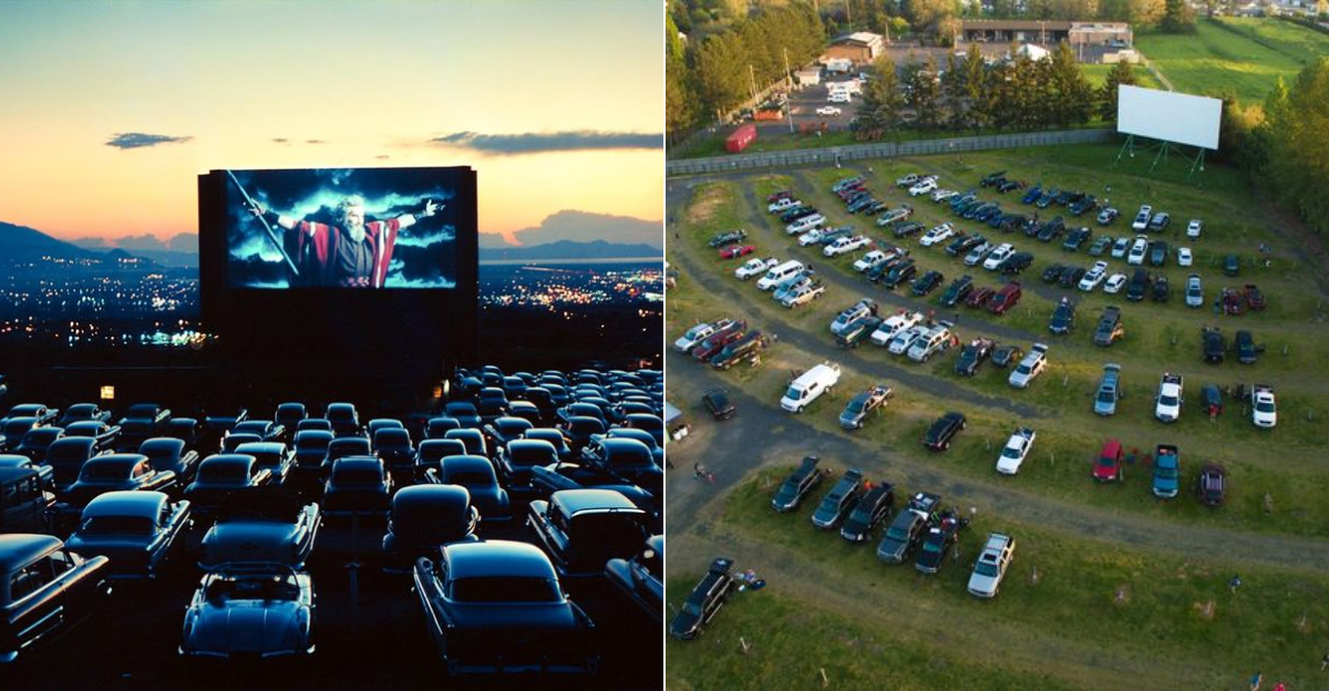 The Oregon Drive-In Where Old-School Summer Movie Nights Are Still Alive And Well