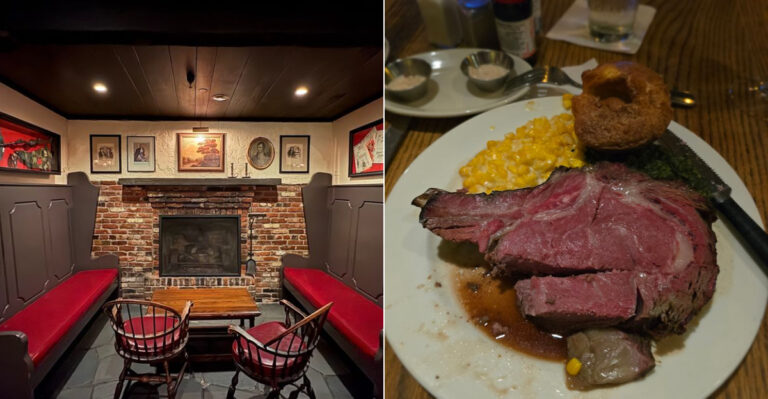 The Prime Rib At This Beloved California Restaurant Is Worth Going Out Of Your Way For