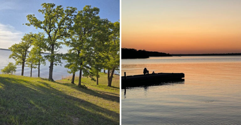 There’s A Reason Locals Compare This Oklahoma Lake To The Bermuda Triangle